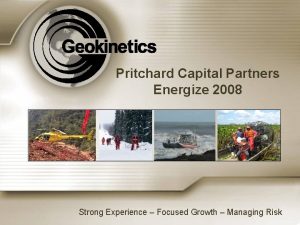 Pritchard capital partners Pritchard capital partners