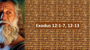 Exodus 12:1-7