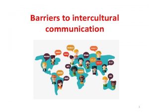 4 barriers of intercultural communication