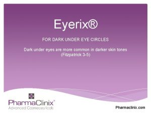Eyerix FOR DARK UNDER EYE CIRCLES Dark under