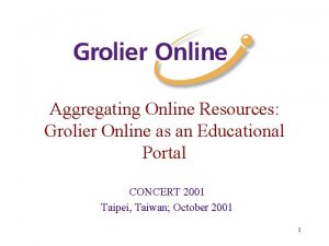 Grolier online