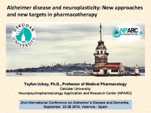 Alzheimer disease and neuroplasticity New approaches and new