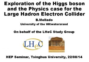 Exploration of the Higgs boson and the Physics