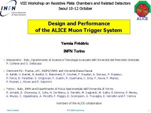 VIII Workshop on Resistive Plate Chambers and Related