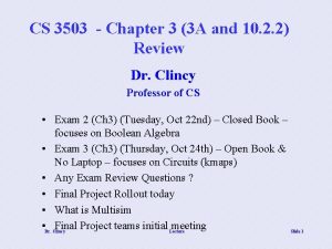 CS 3503 Chapter 3 3 A and 10