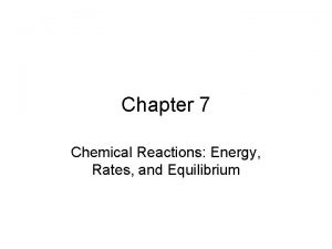 Did a chemical reaction occur