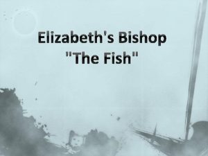 The fish elizabeth bishop imagery