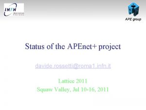 Ape status