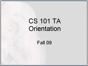 Cs101 njit