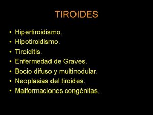 Tiroiditis de quervain