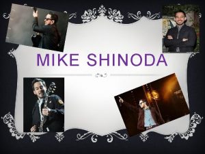 Michael kenji shinoda
