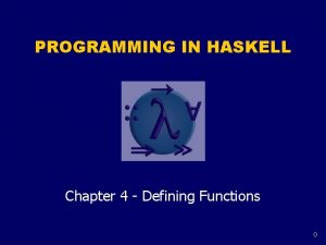 Haskell guarded equations