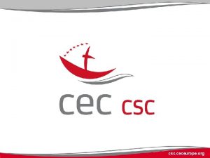 csc ceceurope org Conference of European Churches Church