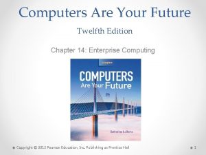 Computers Are Your Future Twelfth Edition Chapter 14