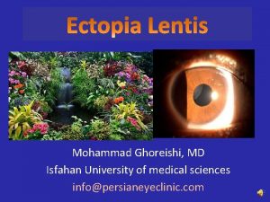 Mohammad ghoreishi Mohammad ghoreishi