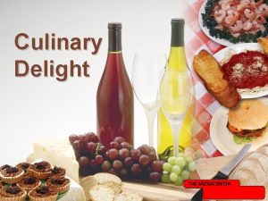 Culinary Delight Culinary Delight Restaurant Sales Climb The