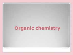 Organic chemistry Rearrangement of carbonium ions Very often