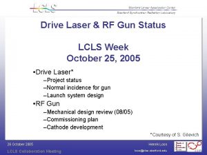 Rf drive laser