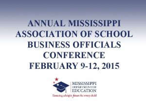 Mississippi association of school business officials