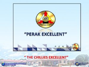 THE CHILLIES EXCELLENT PROGRAM PEMBANGUNAN PRESTASI SEKOLAH School