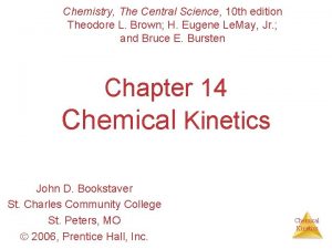 Chemistry The Central Science 10 th edition Theodore