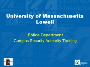 Umass lowell police department