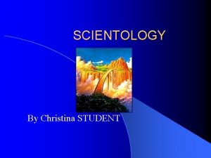 Scientology cross