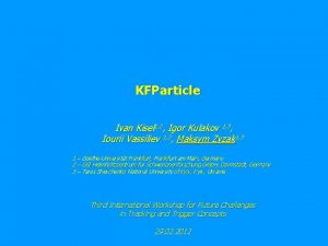 Kfparticle