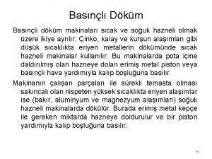 Basnl Dkm Basnl dkm makinalar scak ve souk