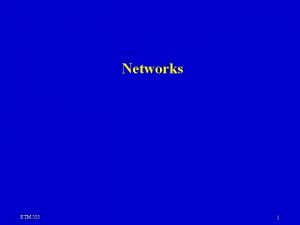 Interconnected computer networks that