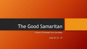 Good samaritan acts of kindness