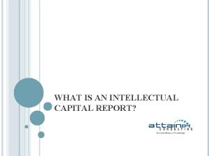 Intellectual capital examples