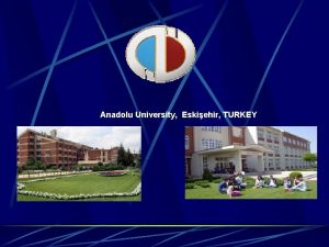 Anadolu University Eskiehir TURKEY Vibrational spectroscopic study on