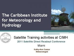 Caribbean weather satellite