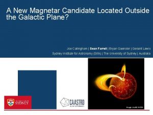 A New Magnetar Candidate Located Outside the Galactic