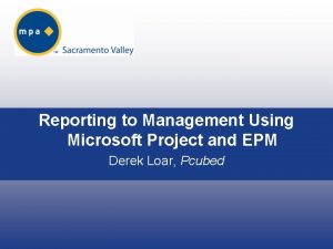 Microsoft office enterprise project management