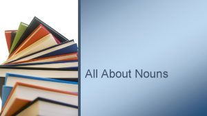 Put these nouns into the right category