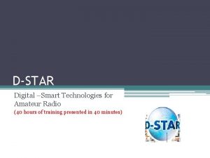 Dstar satellite