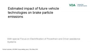 Basic vehicle technologies 1: comfort