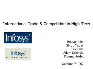 Value chain analysis of infosys