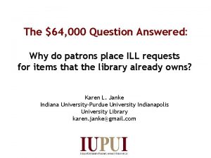 $64 000 question