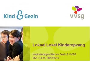 Vvsg kinderopvang