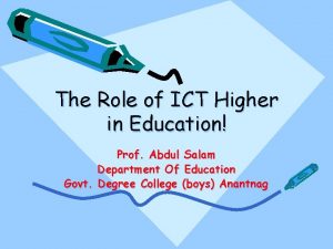 Conclusion about ict
