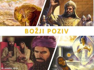 BOJI POZIV 19 oktobar 2019 U okviru stvaranja