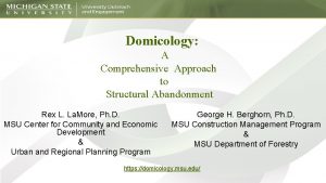 Domicology