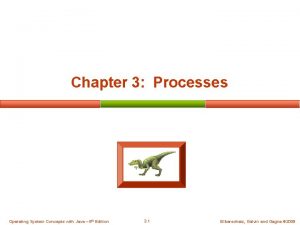 Chapter 3 Processes Operating System Concepts with Java