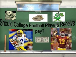 Should college athletes be paid thesis statement