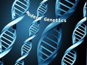 DNA Deoxyribonucleic Acid DNA is the molecular basis