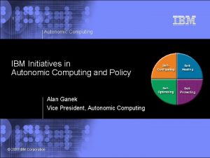 Autonomic computing ibm