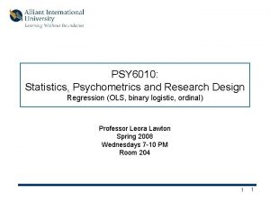 How to interpret regression results